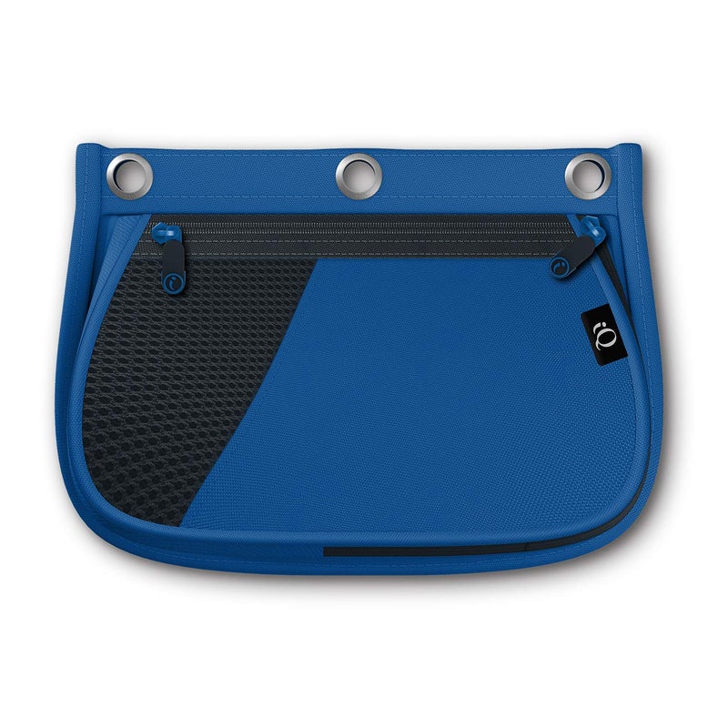 iScholar iQ Expandable Pencil Pouch, 2 Pockets, 3-Hole Pouch, Color Will Vary (55020) - Image 1